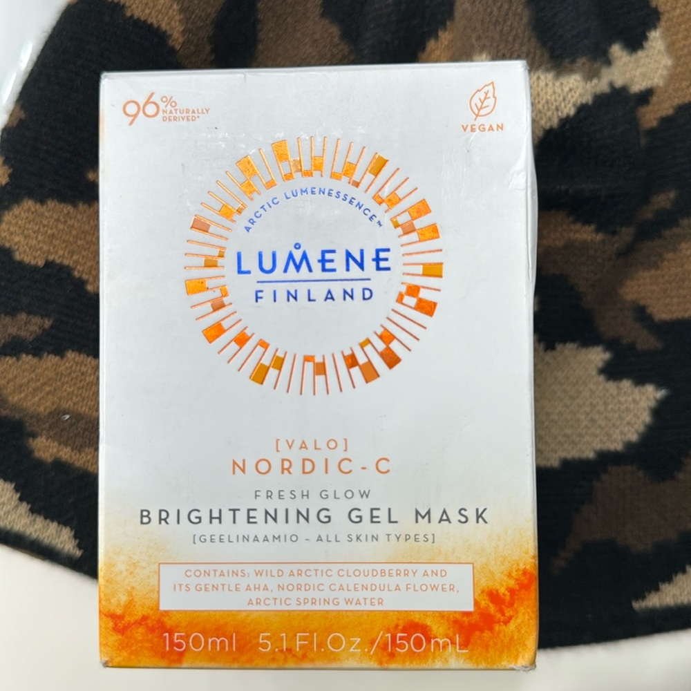 Lumene Finland Nordic-C Brightening Gel Mask